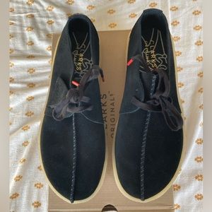 Clarks originals trek cup, black suede.  Men’s 11.5